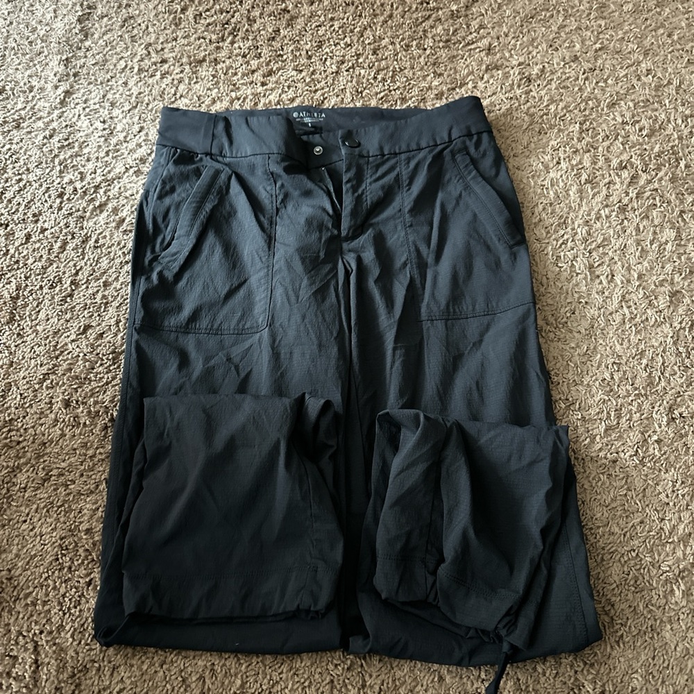 Athleta Black Stretch Active Pants